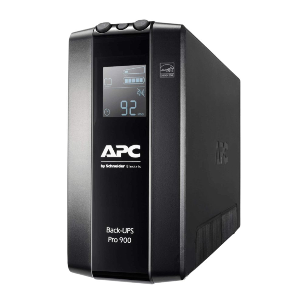เครื่องสำรองไฟฟ้า APC 900VA 540 วัตต์ รุ่น BR900MI-3Y EASY UPS 3 ช่อง ป้องกัน ไฟตก ไฟเกิน